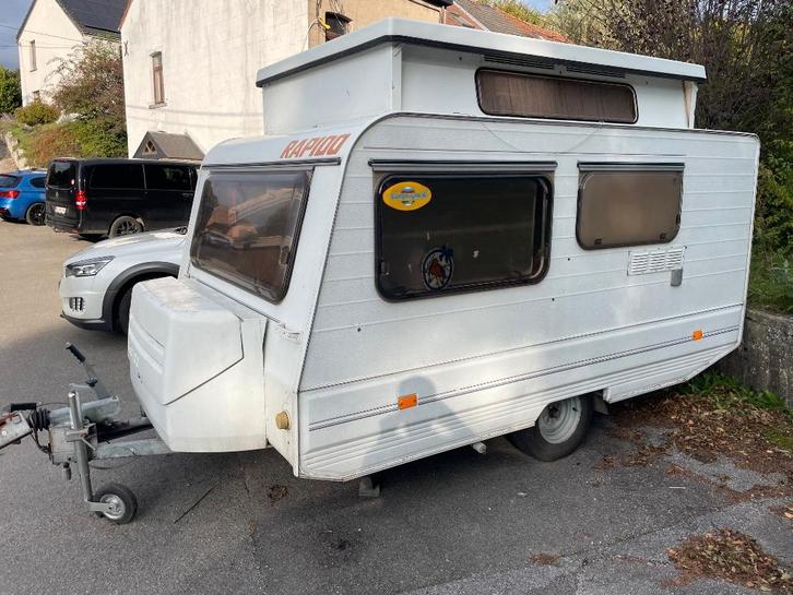 Carane rapido club 32 de 1993 en excellent état, Caravans en Kamperen, Caravans, Particulier, tot en met 3, 500 - 750 kg, Standaardzit