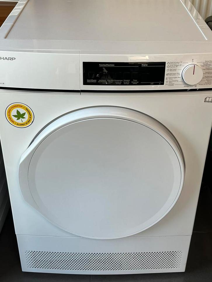 Sécheur Sharp 8 kg avec pompe à chaleur classe A+++, Electroménager, Sèche-linge, Comme neuf, Enlèvement