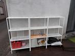Rekken wit Ikea te koop, Huis en Inrichting, Ophalen, Zo goed als nieuw