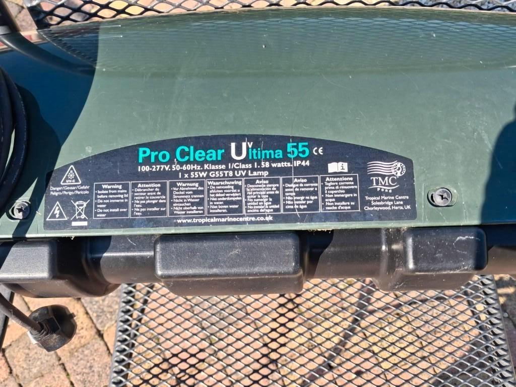 Aquaforte TMC Pro  Claer Uptima 55 wat UV lamp voor vijver, Tuin en Terras, Vijver-toebehoren, Ophalen, Gebruikt, Overige typen