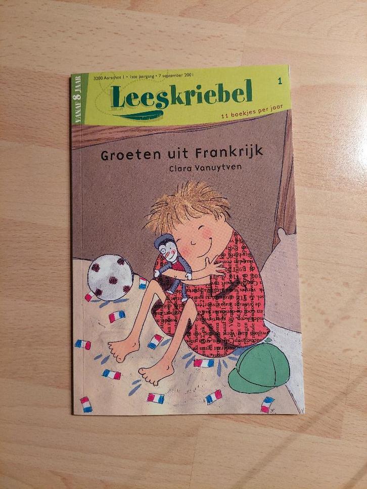Groeten uit Frankrijk, Boeken, Kinderboeken | Jeugd | onder 10 jaar, Zo goed als nieuw, Fictie algemeen, Ophalen of Verzenden