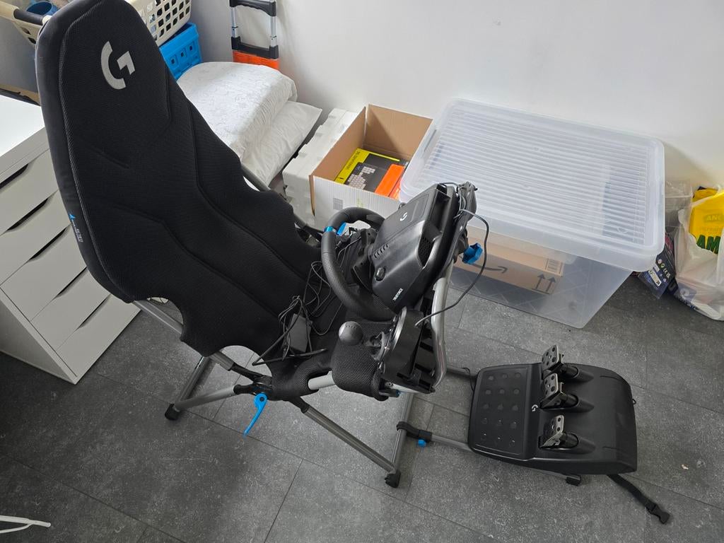 Logitech G29 + Shifter + Logitech Challenger X, Games en Spelcomputers, Spelcomputers | Overige Accessoires, Ophalen