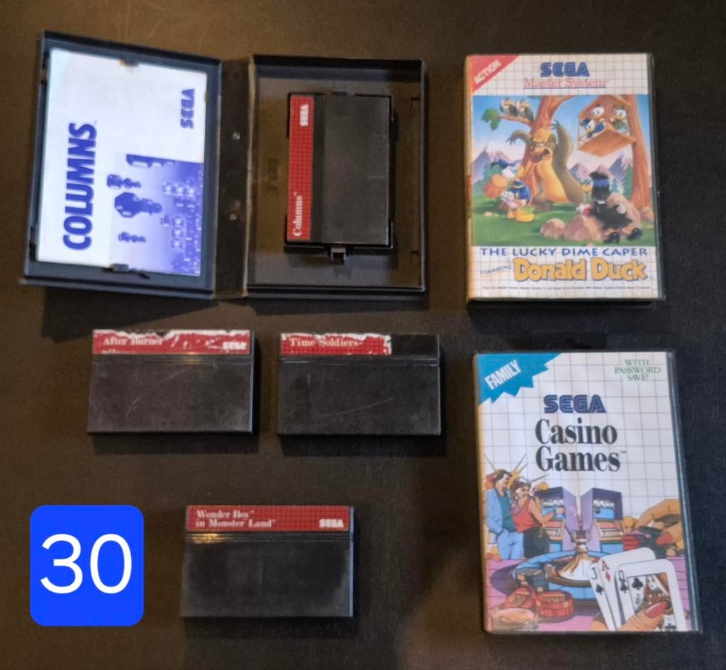 Jeux pour Sega Master System, Consoles de jeu & Jeux vidéo, Jeux | Sega, Master System
