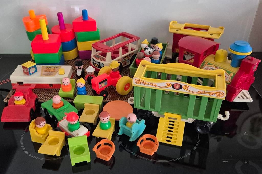 Lot Fisher Price rétro, Enfants & Bébés, Jouets | Blocs de construction, Enlèvement