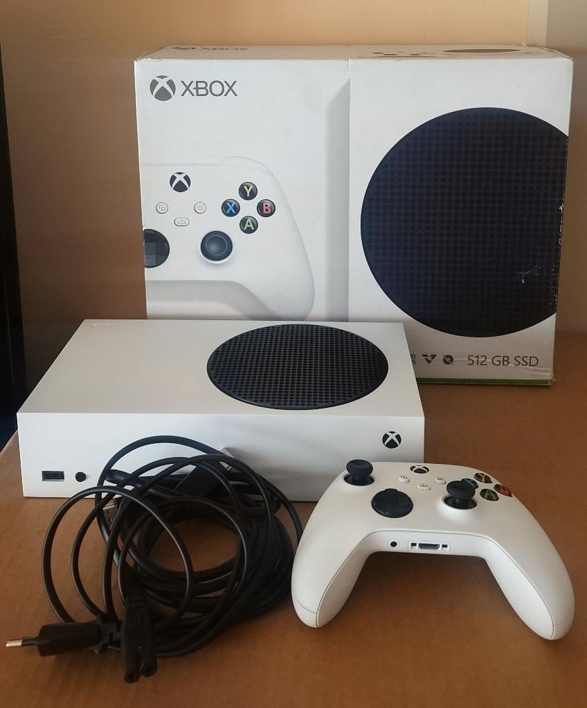 Xbox Series S 512GB – Compleet in doos – Zeer goede staat, Games en Spelcomputers, Spelcomputers | Xbox Series X en S, Gebruikt