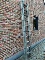 Stevige ladder 2 x 10 treden, Doe-het-zelf en Bouw, Ladders en Trappen, Ophalen of Verzenden, Gebruikt, Ladder
