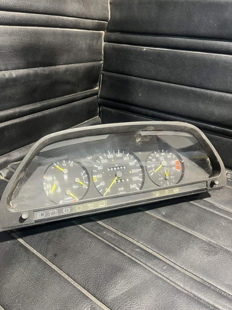 Mercedes Benz W126 Timing cluster/Speedometer OEM, Ophalen of Verzenden, Gebruikt, Mercedes-Benz