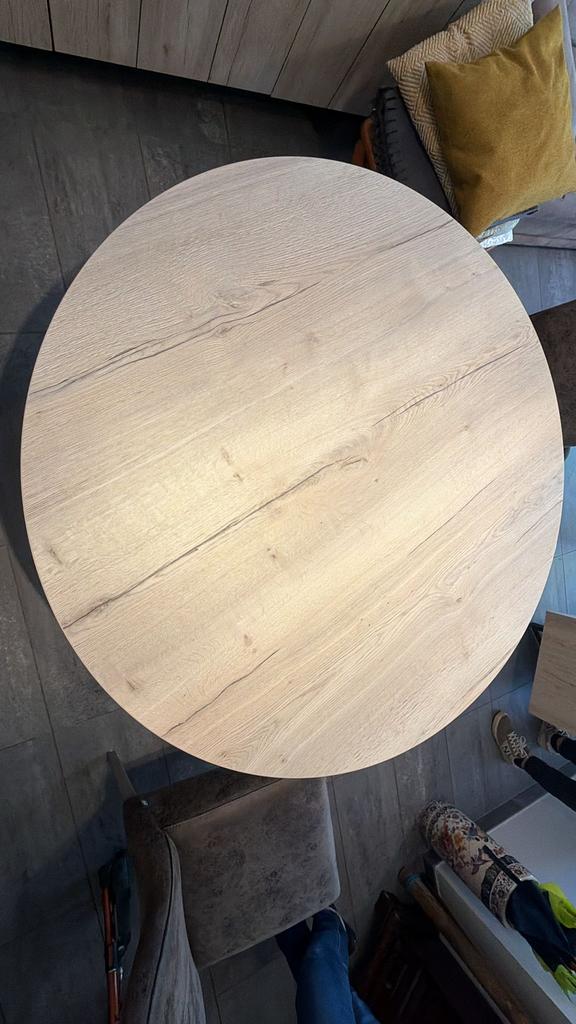 Eettafel + 4 stoelen, Ophalen, Zo goed als nieuw