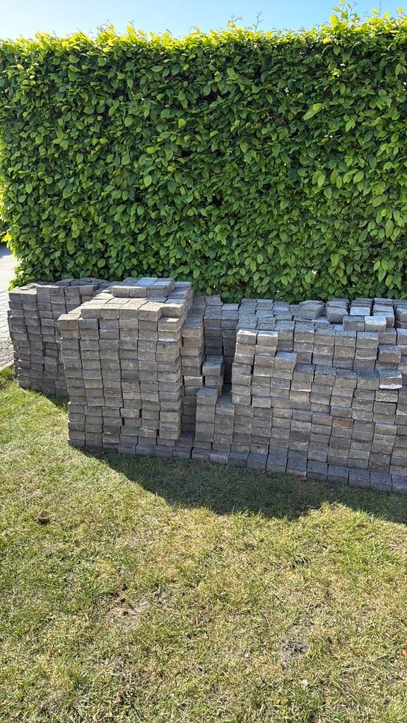 27 m2 klinkers gratis af te halen, Ophalen, Gebruikt, Klinkers, 10 m² of meer
