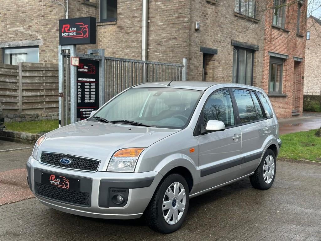 Ford Fushion 1.4 benzine - 87.030KM -Airco -Eerste eigenaar, Voorwielaandrijving, 4 deurs, Stof, Bedrijf