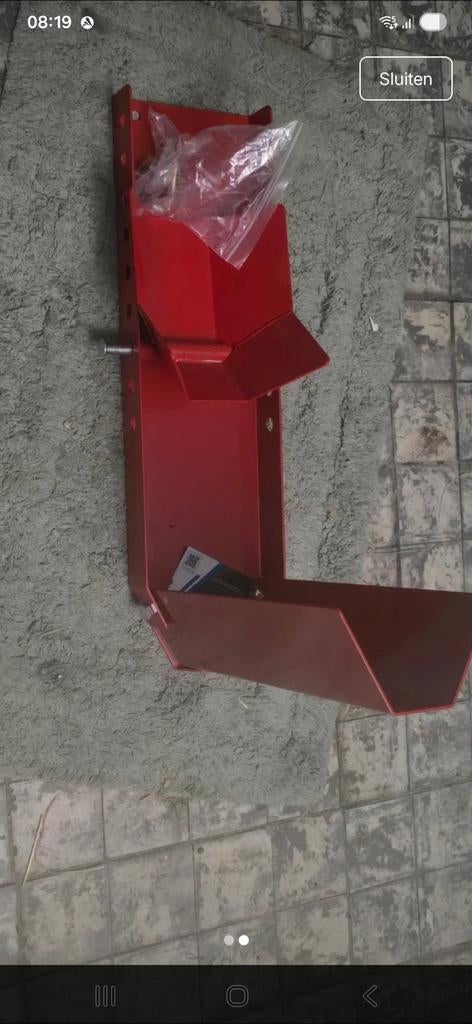 Wielklem moto  alle types aanpasbaar dia wiel, Ophalen