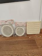 2 Grilles d'aération neuves/1 grille utilisée, Bricolage & Construction, Enlèvement ou Envoi, Neuf, Ventilateur