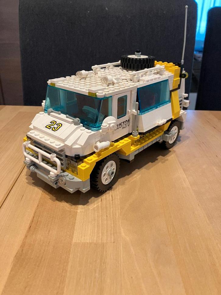 Lego Model 5550 Custom Rally wagen vintage van 1991, Kinderen en Baby's, Speelgoed | Duplo en Lego, Gebruikt, Lego, Complete set
