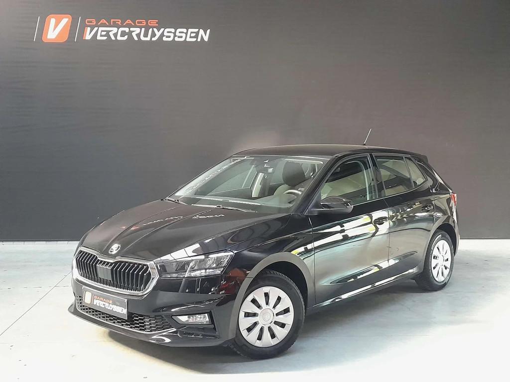 Skoda Fabia Fabia 1.0i (bj 2024), Lichtmetalen velgen, Gebruikt, Euro 6, Zwart