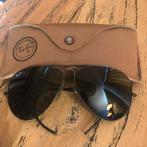 B&L Vintage Ray-Ban Aviator BLACK 62mm piloten zonnebril A6, Enlèvement ou Envoi, Utilisé, Ray-Ban, Lunettes de soleil