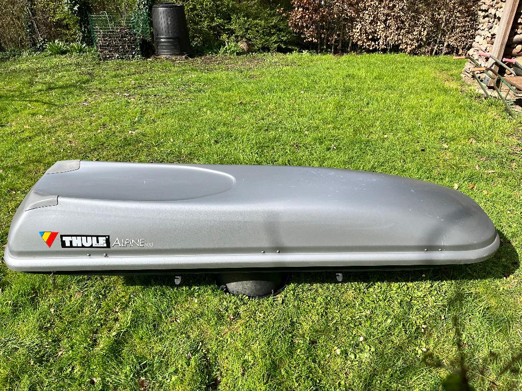 Thule skibox, Auto diversen, Dakkoffers, Ophalen, Gebruikt