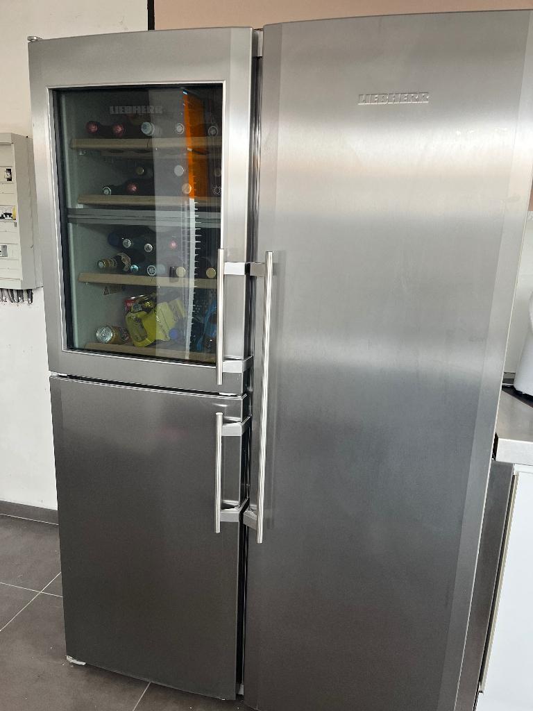 Koelkast wijnfrigo diepvries, Ophalen, Gebruikt, 200 liter of meer, 60 cm of meer
