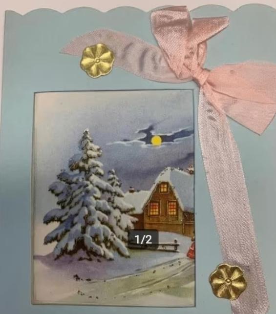 Oude wenskaart, Ophalen of Verzenden