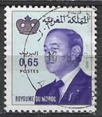 Maroc 1982 - Yvert 914 - Roi Hassan II - 65 s. (ST), Timbres & Monnaies, Envoi, Maroc, Affranchi