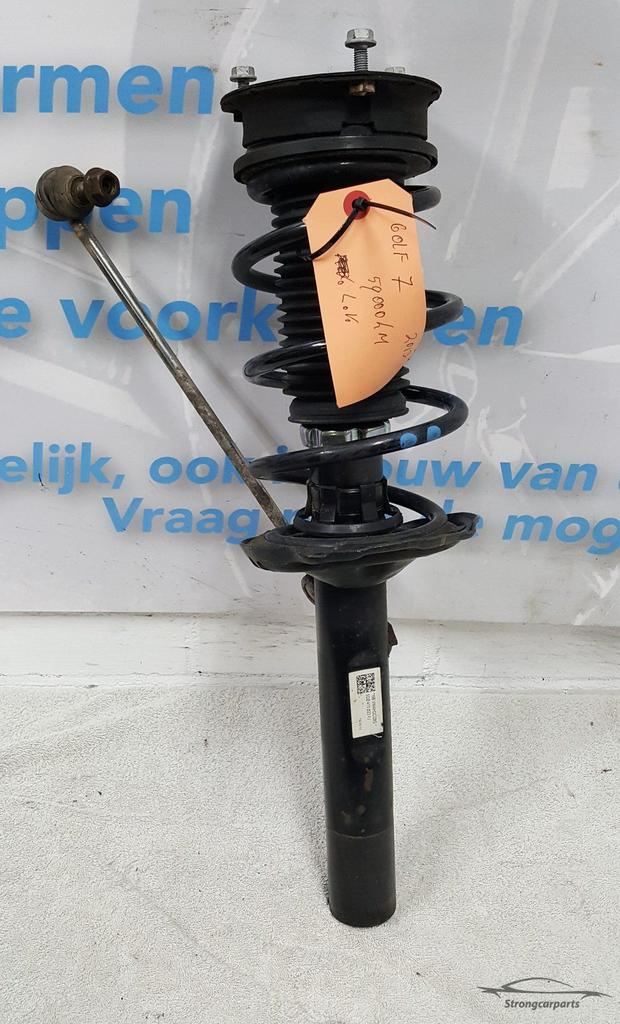 Veerpoot VW Golf 7 links voor compleet 5Q0413023FJ, Auto-onderdelen, Ophanging en Onderstel, Volkswagen, Gebruikt, Ophalen of Verzenden