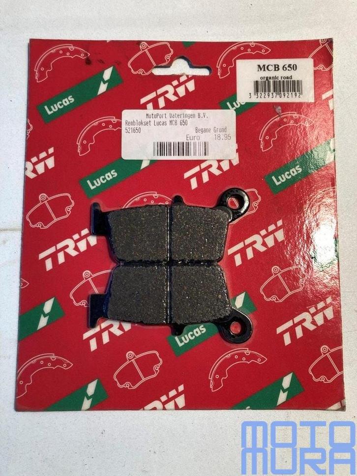 TRW MCB650 remblokken set Peugeot remblokken NOS MCB 650 rem, Motoren, Onderdelen | Honda, Nieuw, Ophalen of Verzenden