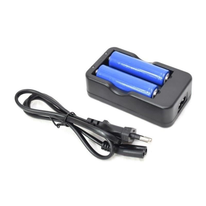 Batterijladerset 3.7V incl 2x BAK Cel 18650 2800mAh li-ion, Ophalen of Verzenden, Nieuw