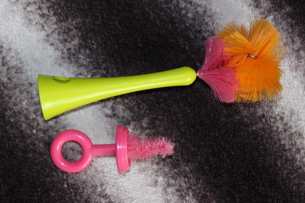 Beaba Flessenborstel, Kinderen en Baby's, Babyvoeding en Toebehoren, Ophalen of Verzenden, Gebruikt