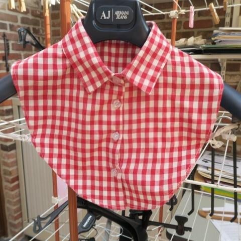 Kraagje nieuw vichy ruitjes rood Veritas, Vêtements | Femmes, Vêtements Femmes Autre, Veritas, Enlèvement ou Envoi, Neuf