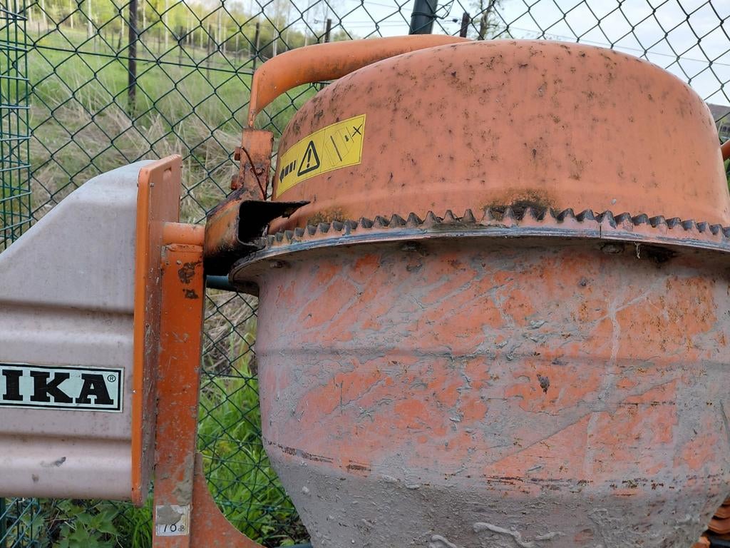 malaxeur à béton, Enlèvement