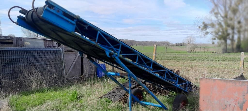 Tranportband 6 meter elektrisch 3x220 in goede staat, Ophalen