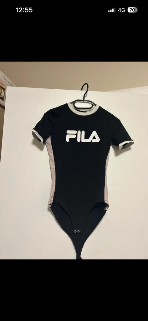 Body Fila, Kleding | Dames, Leggings, Maillots en Panty's, Verzenden, Zo goed als nieuw, Overige maten, Zwart