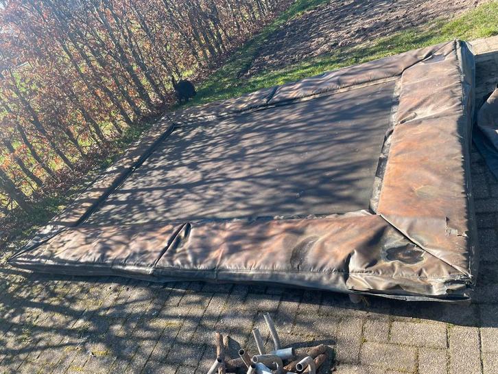 Trampoline, Kinderen en Baby's, Speelgoed | Buiten | Trampolines, Gebruikt, Ophalen