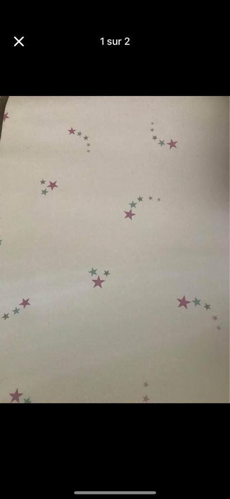 3 rouleaux de papier peint neufs, Huis en Inrichting, Stoffering | Behang, Ophalen