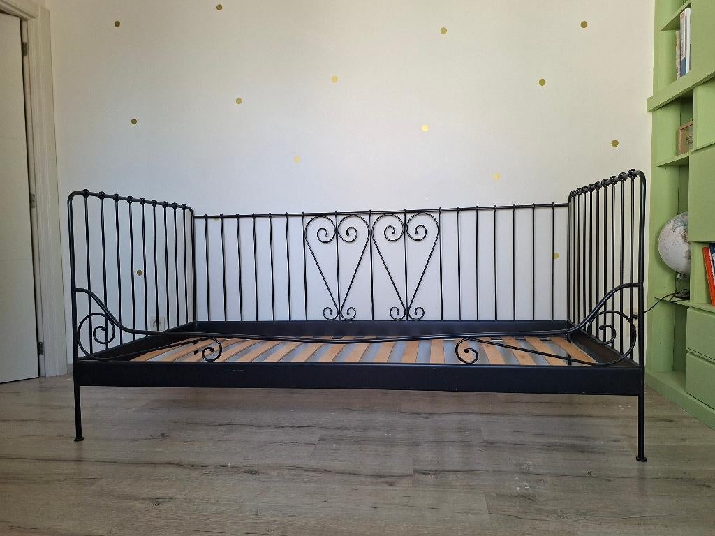 Bed met lattenbodem (90x200), Kinderen en Baby's, Ophalen, 85 tot 100 cm, Gebruikt, Lattenbodem