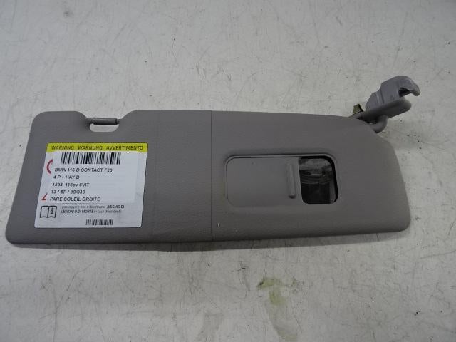 PARE-SOLEIL DROIT BMW 1 serie (F20) (01-2010/06-2019), Autos : Pièces & Accessoires, Utilisé, BMW