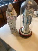 Twee beelden Onze Lieve Heer en Maria met kind, Ophalen