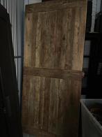 Table en bois massif brut 220/1m, Maison & Meubles, Comme neuf