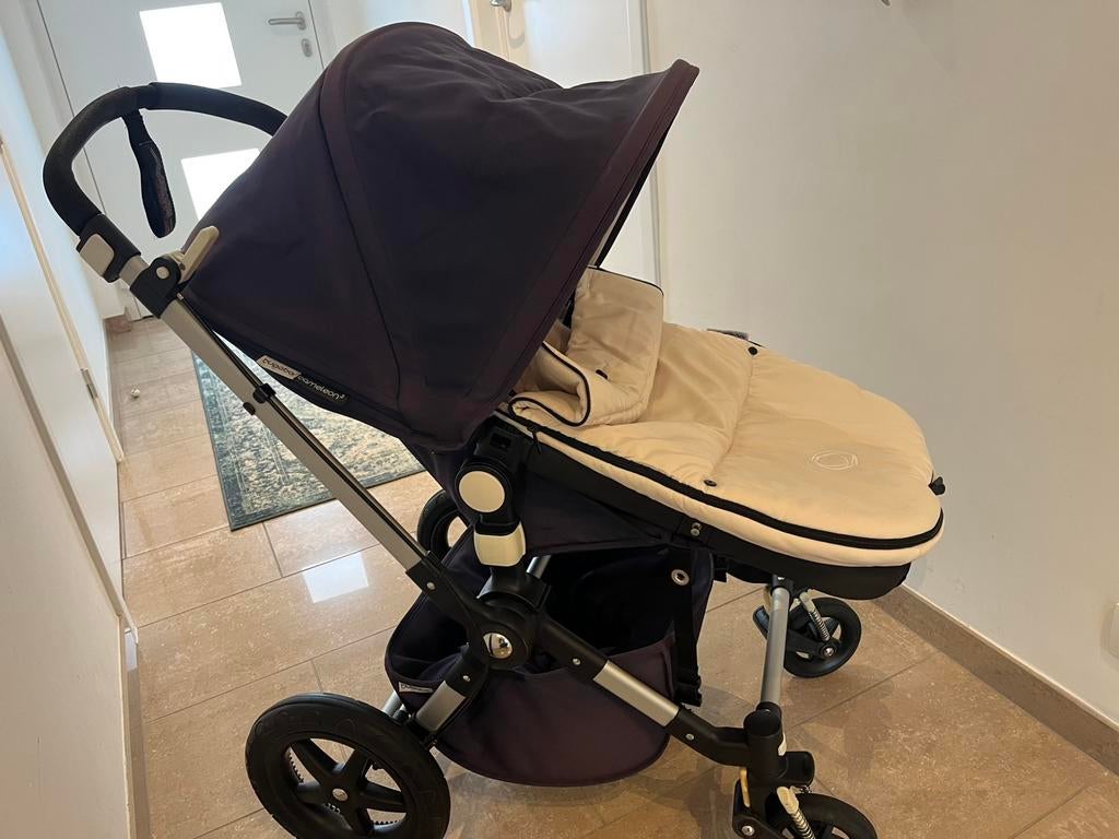Poussette Bugaboo Cameleon 3 bleu marine, Kinderen en Baby's, Gebruikt, Bugaboo, Met reiswieg, Ophalen