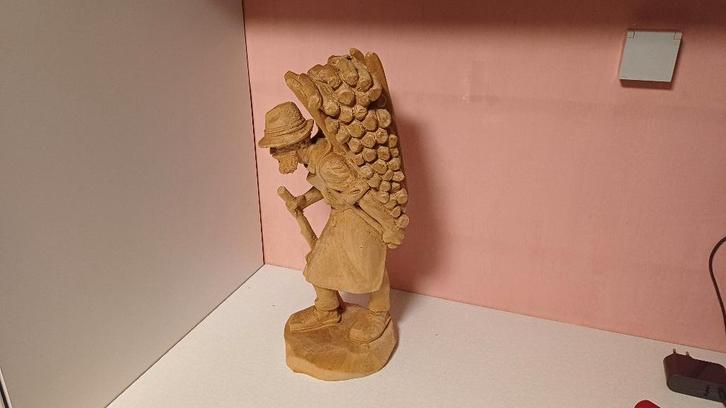 Porteur de bois, Antiquités & Art, Art | Sculptures & Bois, Enlèvement ou Envoi