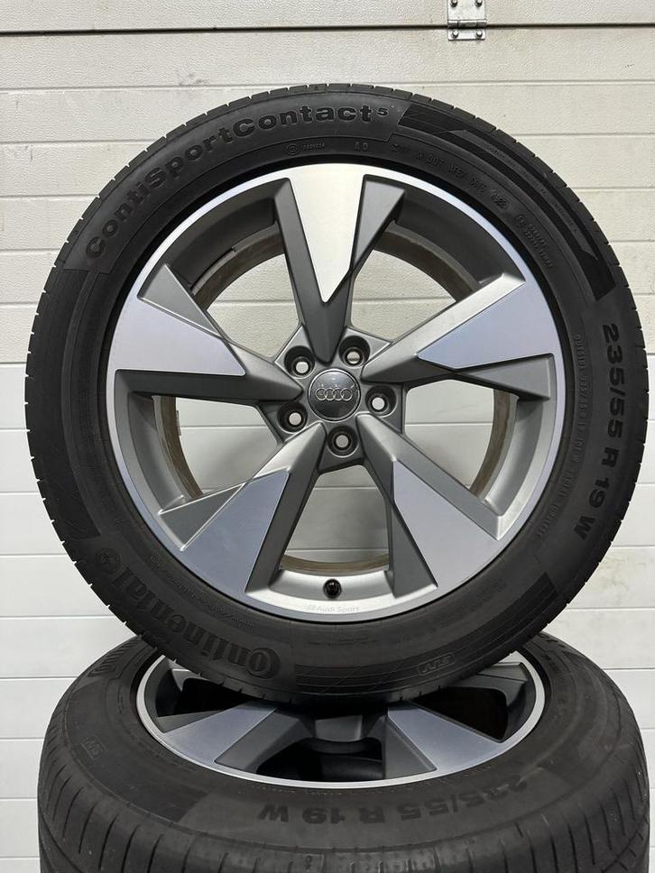 19’’ AUDI Q5 SQ5 VELGEN ZOMERBANDEN ORIG TPMS, Auto-onderdelen, Banden en Velgen, Banden en Velgen, Zomerbanden, 19 inch, 235 mm