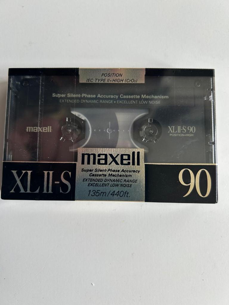 nieuwe cassette Maxell, Ophalen of Verzenden, Nieuw in verpakking, 1 bandje, Onbespeeld