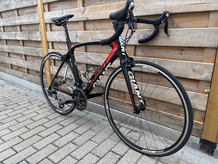 Racefites Giant TCR full carbon mt 56 in uitmuntende staat, Vélos & Vélomoteurs, Vélos | Vélos de course, Comme neuf, Hommes, Giant