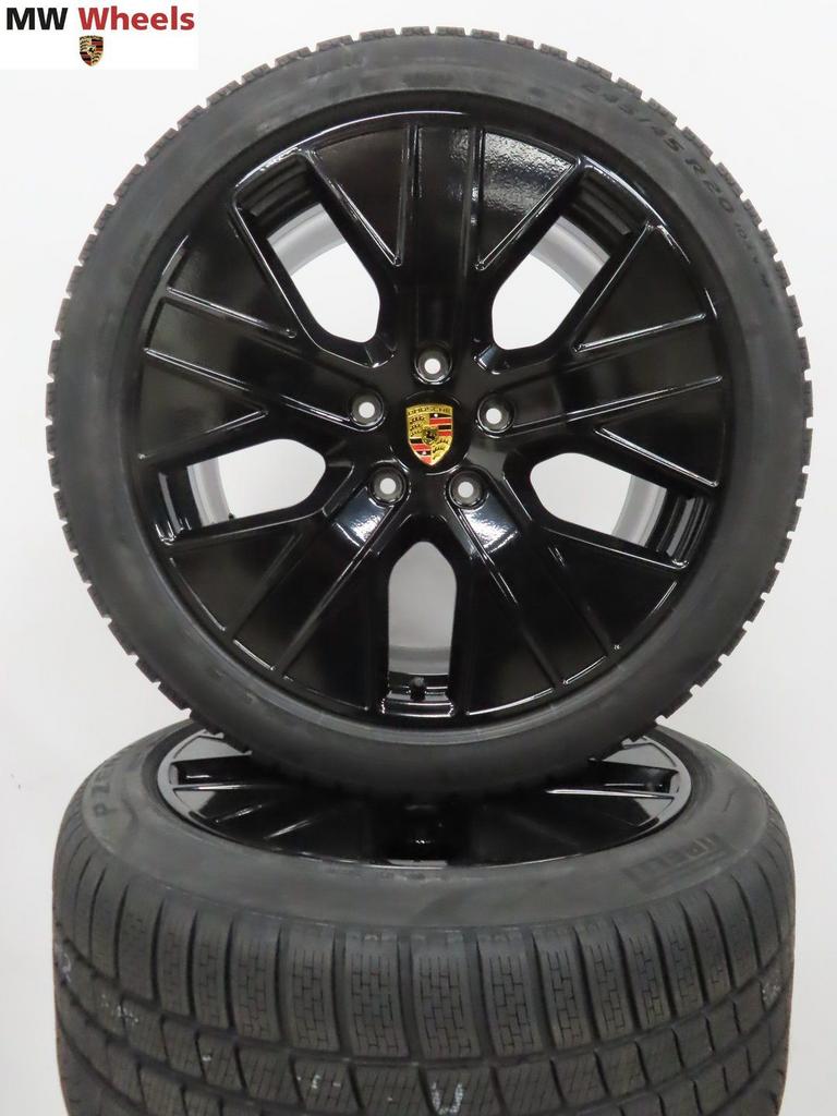 Originele Porsche Taycan 20 inch velgen nieuwe winterbanden, Auto-onderdelen, Banden en Velgen, 245 mm, -, -, Banden en Velgen