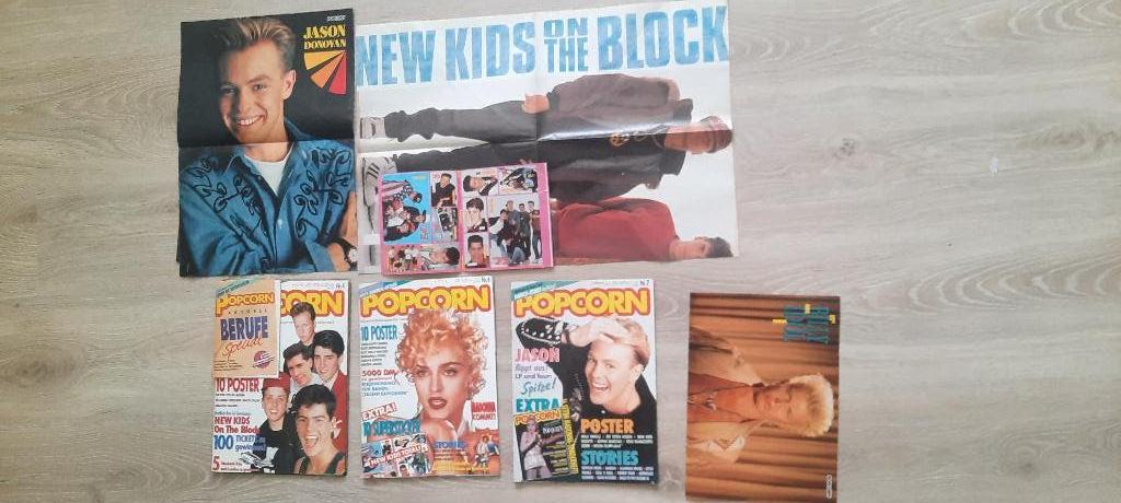 Magazine Popcorn muziek april / juli 1990 Madonna, Verzamelen, Ophalen of Verzenden