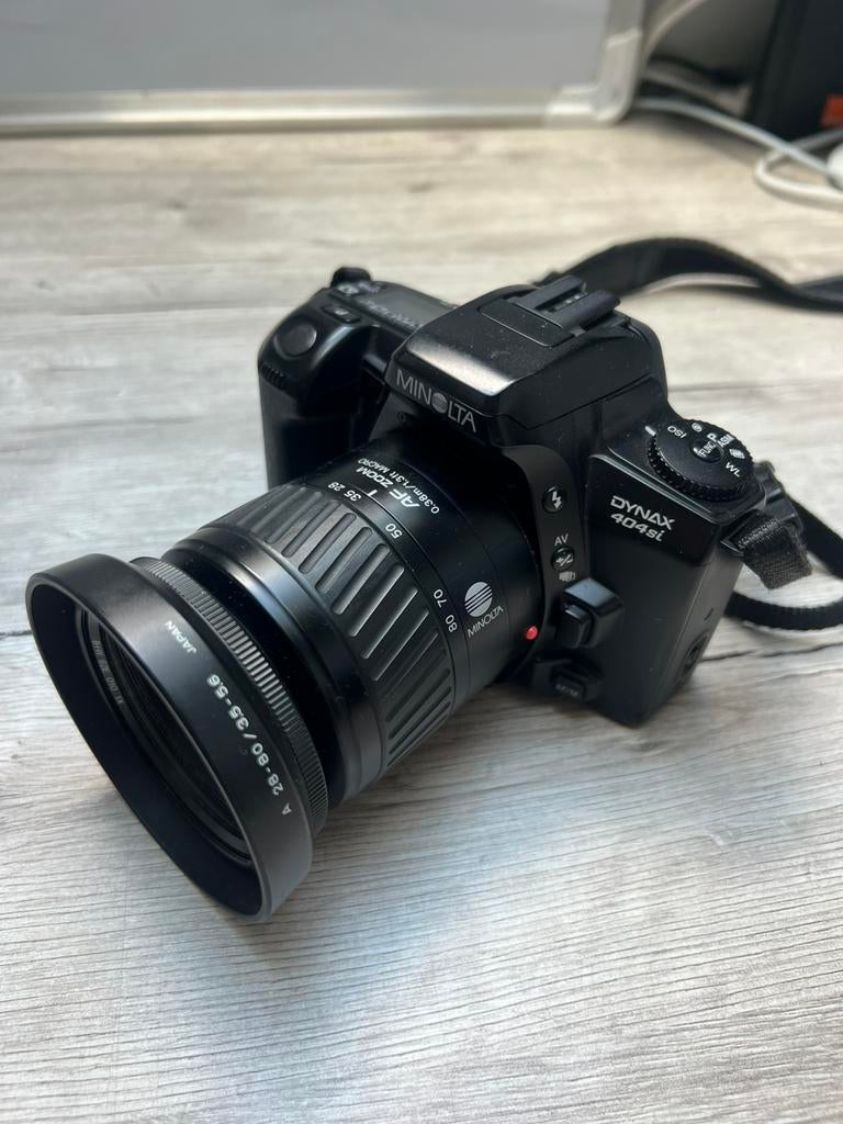 Minolta dynax 404si, TV, Hi-fi & Vidéo, Appareils photo analogiques, Enlèvement, Comme neuf, Reflex miroir, Minolta