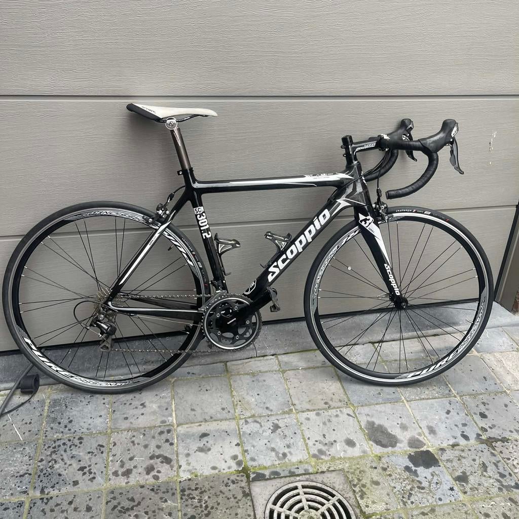 Koersfiers Scoppio, Fietsen en Brommers, Ophalen, Zo goed als nieuw, Carbon