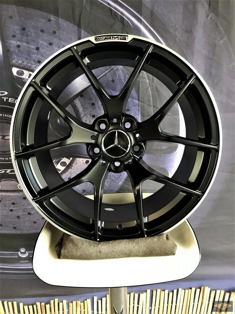 18 inch 5x112 Mercedes C klasse 507 Style Look Breedset Velg, Auto-onderdelen, Banden en Velgen, Velg(en), -, -, Nieuw