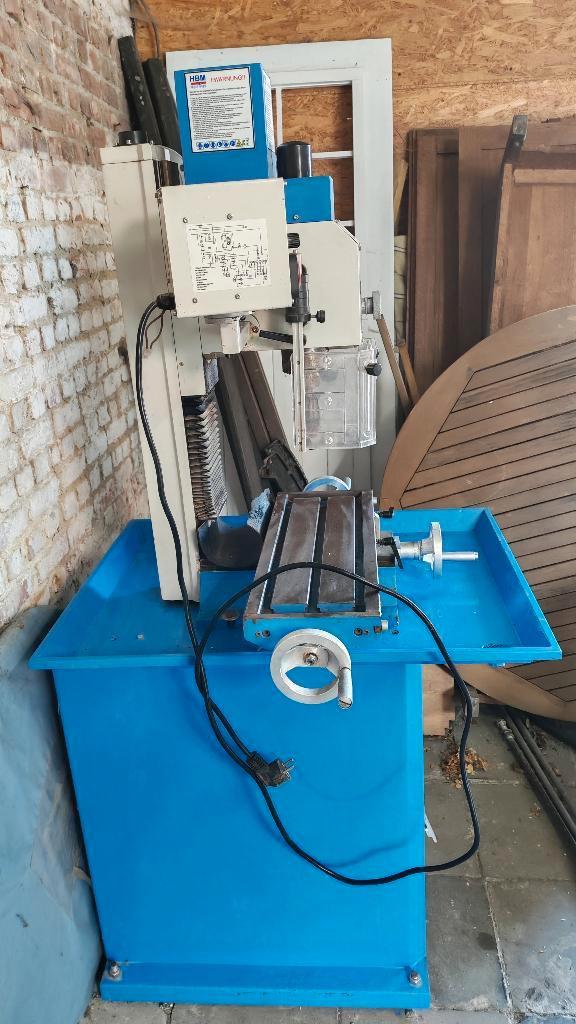 Metaalfrees, Doe-het-zelf en Bouw, Gereedschap | Freesmachines, Gebruikt, Elektrisch, Bovenfrees, Ophalen