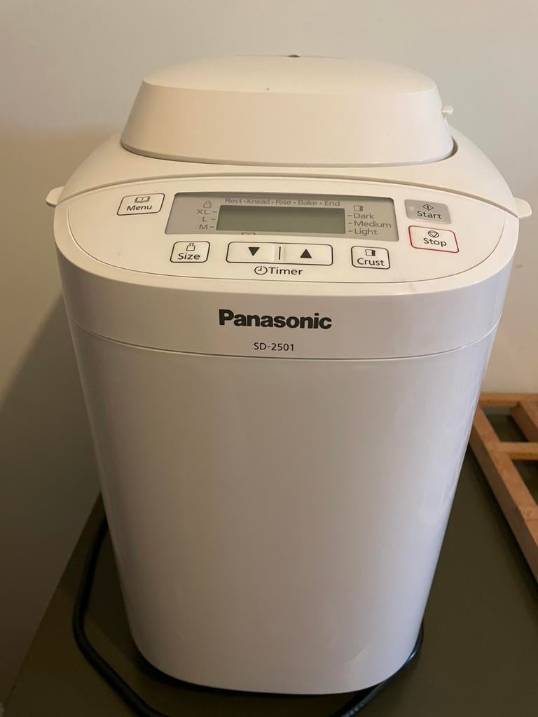 Broodoven Panasonic, Ophalen, Gebruikt