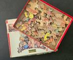 Puzzle en bois, 1958, Blanche neige et 7 nains Walt Disney, 4 à 6 ans, Enlèvement ou Envoi, Utilisé, 10 à 50 pièces